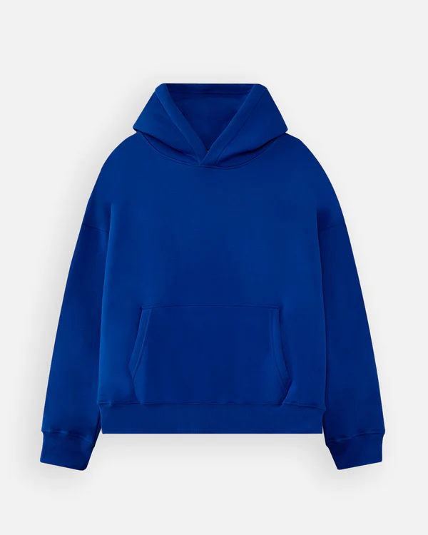 Drop Shoulder Hoodie – Royal Blue