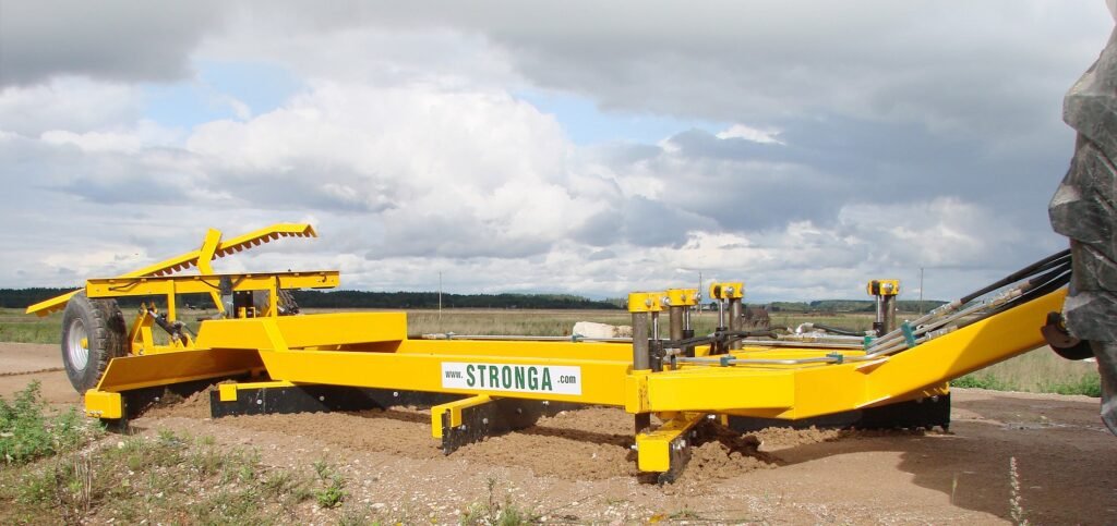 pull behind driveway grader
