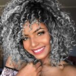 Gray Curly Wigs