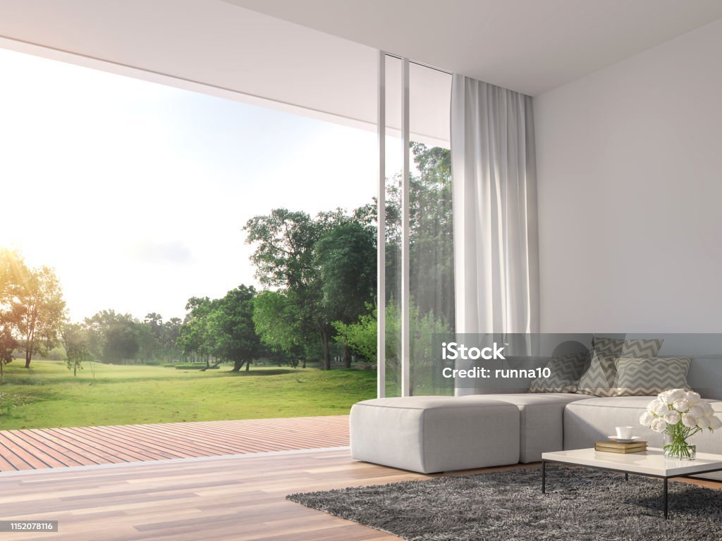 sliding glass wall